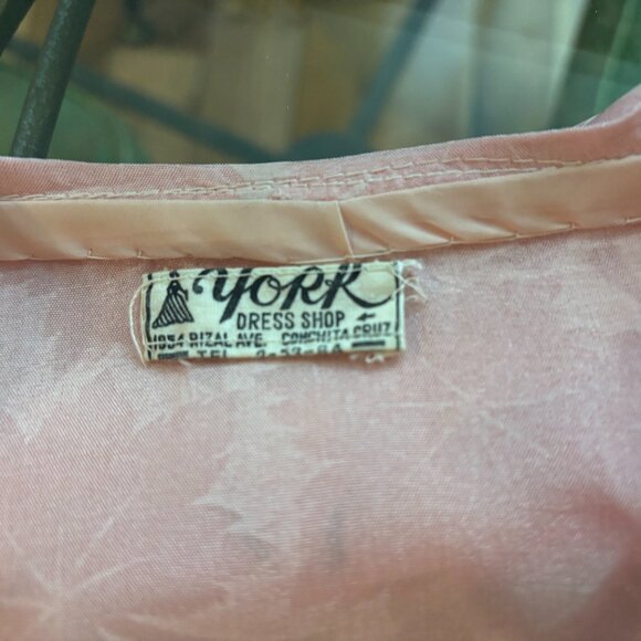 1960's Vintage Pink Dress - Picture 6 of 6